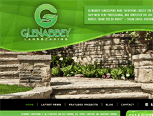 Tablet Screenshot of glenabbeylandscaping.com